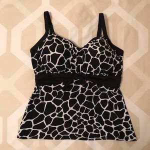 Coco Reef Tankini Top, Size 36F